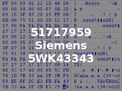 51717959 Siemens 5WK43343