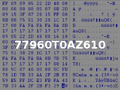 77960T0AZ610