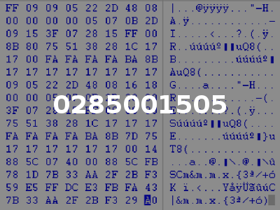 0285001505