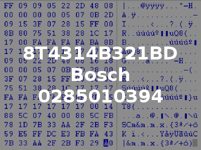 8T4314B321BD Bosch 0285010394