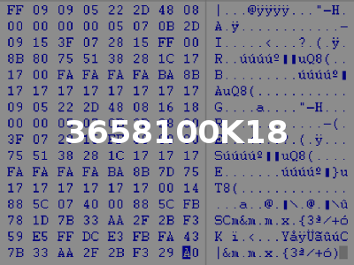 3658100K18