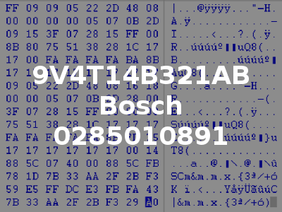 9V4T14B321AB Bosch 0285010891