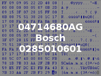 04714680AG Bosch 0285010601