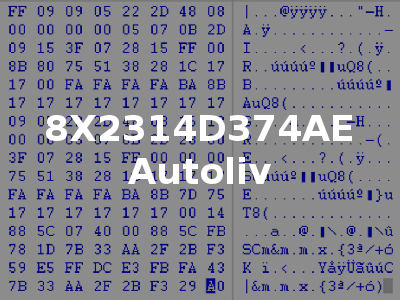 8X2314D374AE Autoliv