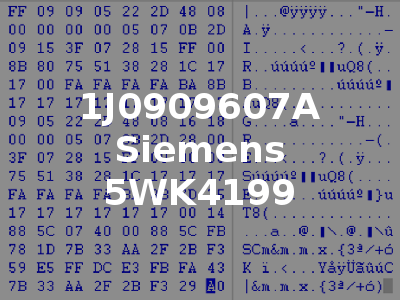 1J0909607A Siemens 5WK4199