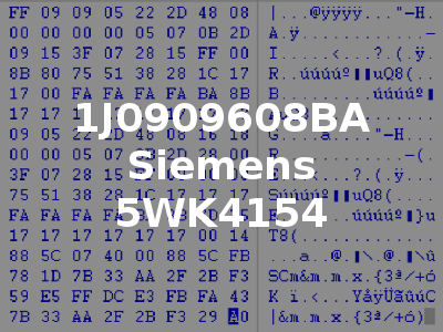 1J0909608BA Siemens 5WK4154