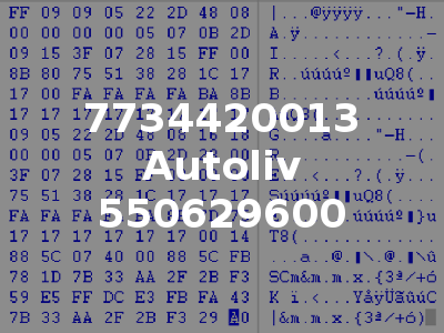 7734420013 Autoliv 550629600