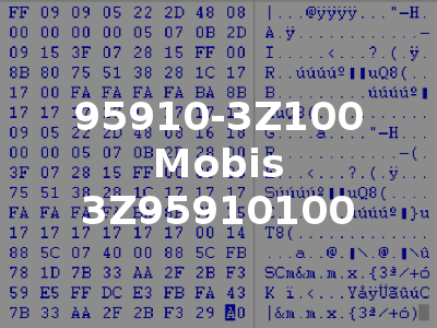 95910-3Z100 Mobis 3Z95910100