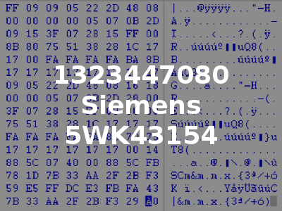 1323447080 Siemens 5WK43154