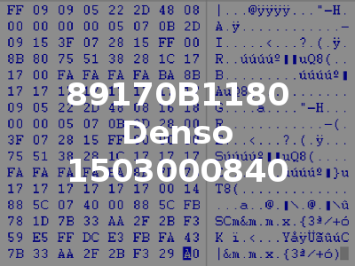 89170B1180 Denso 1503000840