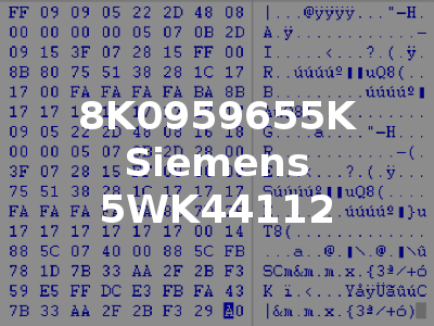8K0959655K Siemens 5WK44112