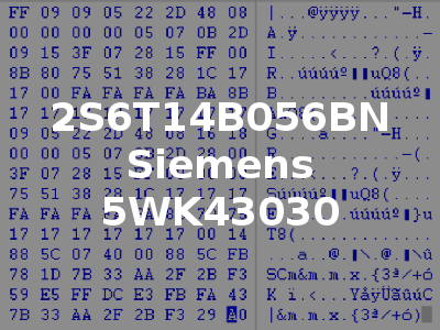 2S6T14B056BN Siemens 5WK43030
