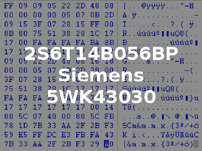2S6T14B056BP Siemens 5WK43030