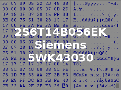 2S6T14B056EK Siemens 5WK43030