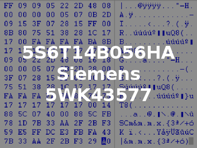 5S6T14B056HA Siemens 5WK43577
