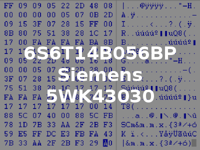 6S6T14B056BP Siemens 5WK43030
