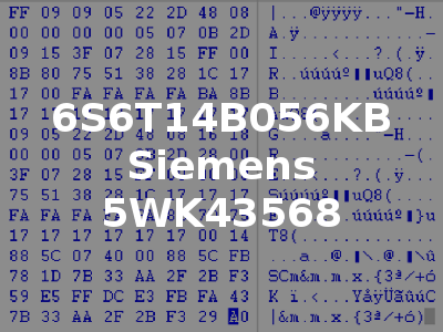 6S6T14B056KB Siemens 5WK43568