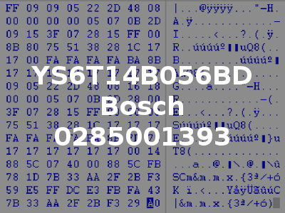 YS6T14B056BD Bosch 0285001393