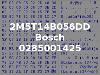 2M5T14B056DD Bosch 0285001425
