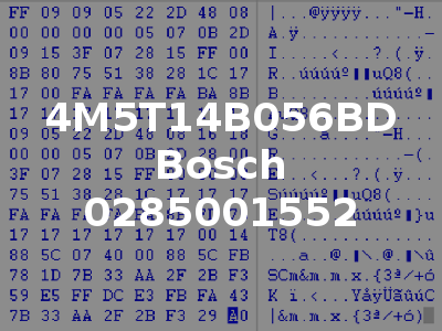 4M5T14B056BD Bosch 0285001552