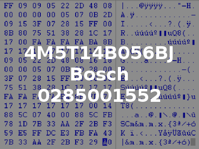4M5T14B056BJ Bosch 0285001552