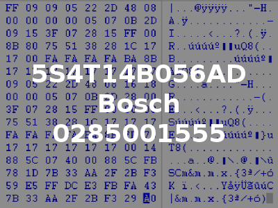 5S4T14B056AD Bosch 0285001555