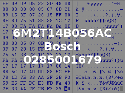 6M2T14B056AC Bosch 0285001679