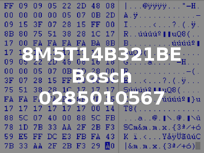 8M5T14B321BE Bosch 0285010567