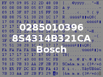 0285010396 8S4314B321CA Bosch