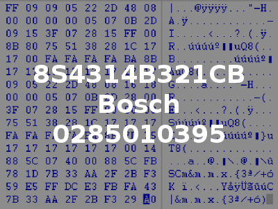 8S4314B321CB Bosch 0285010395