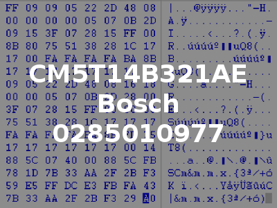 CM5T14B321AE Bosch 0285010977