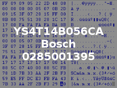 YS4T14B056CA Bosch 0285001395