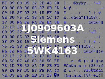 1J0909603A Siemens 5WK4163