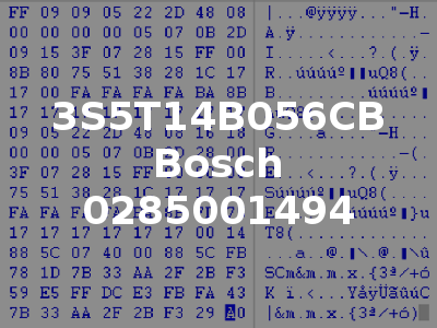 3S5T14B056CB Bosch 0285001494