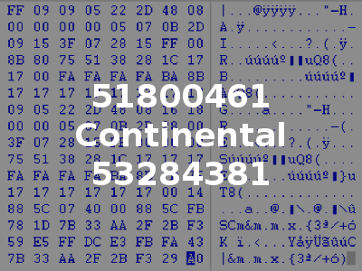 51800461 Continental 53284381