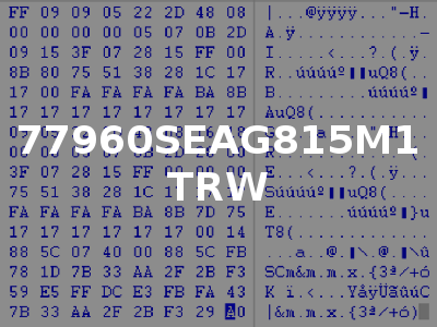 77960SEAG815M1 TRW