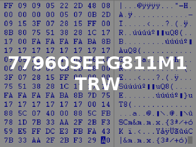 77960SEFG811M1 TRW