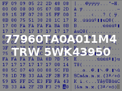 77960TA0A011M4 TRW 5WK43950