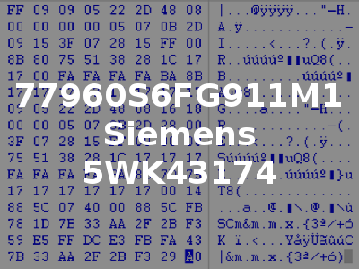 77960S6FG911M1 Siemens 5WK43174