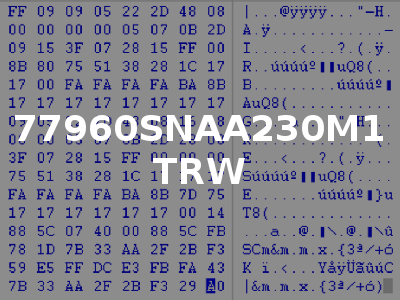 77960SNAA230M1 TRW