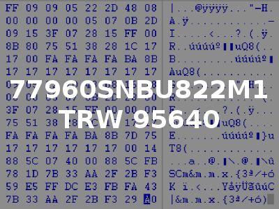 77960SNBU822M1