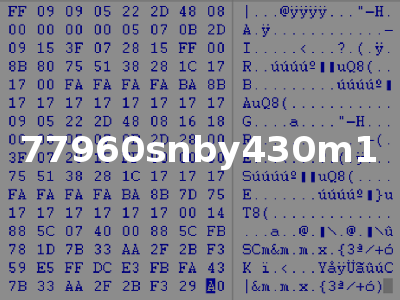 77960snby430m1