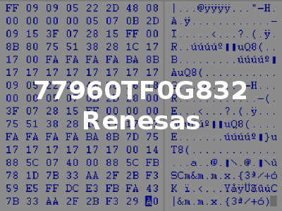 77960TF0G832 Renesas