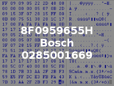 8F0959655H Bosch 0285001669