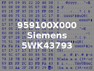 959100X000 Siemens 5WK43793