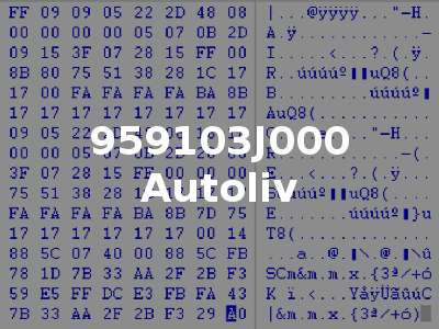 959103J000 Autoliv
