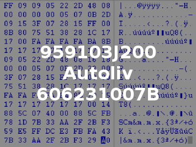 959103J200 Autoliv 606231007B
