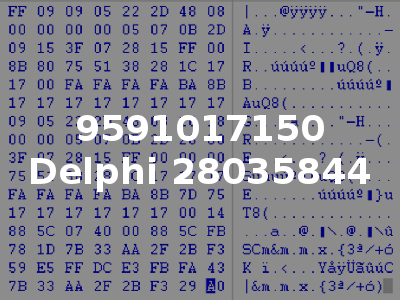 9591017150 Delphi 28035844