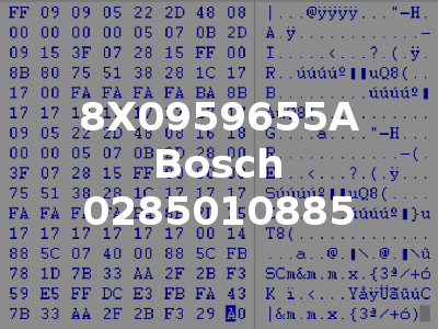 8X0959655A Bosch 0285010885