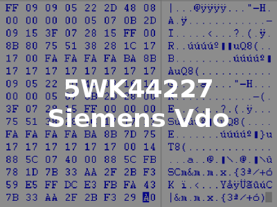 5WK44227 Siemens Vdo